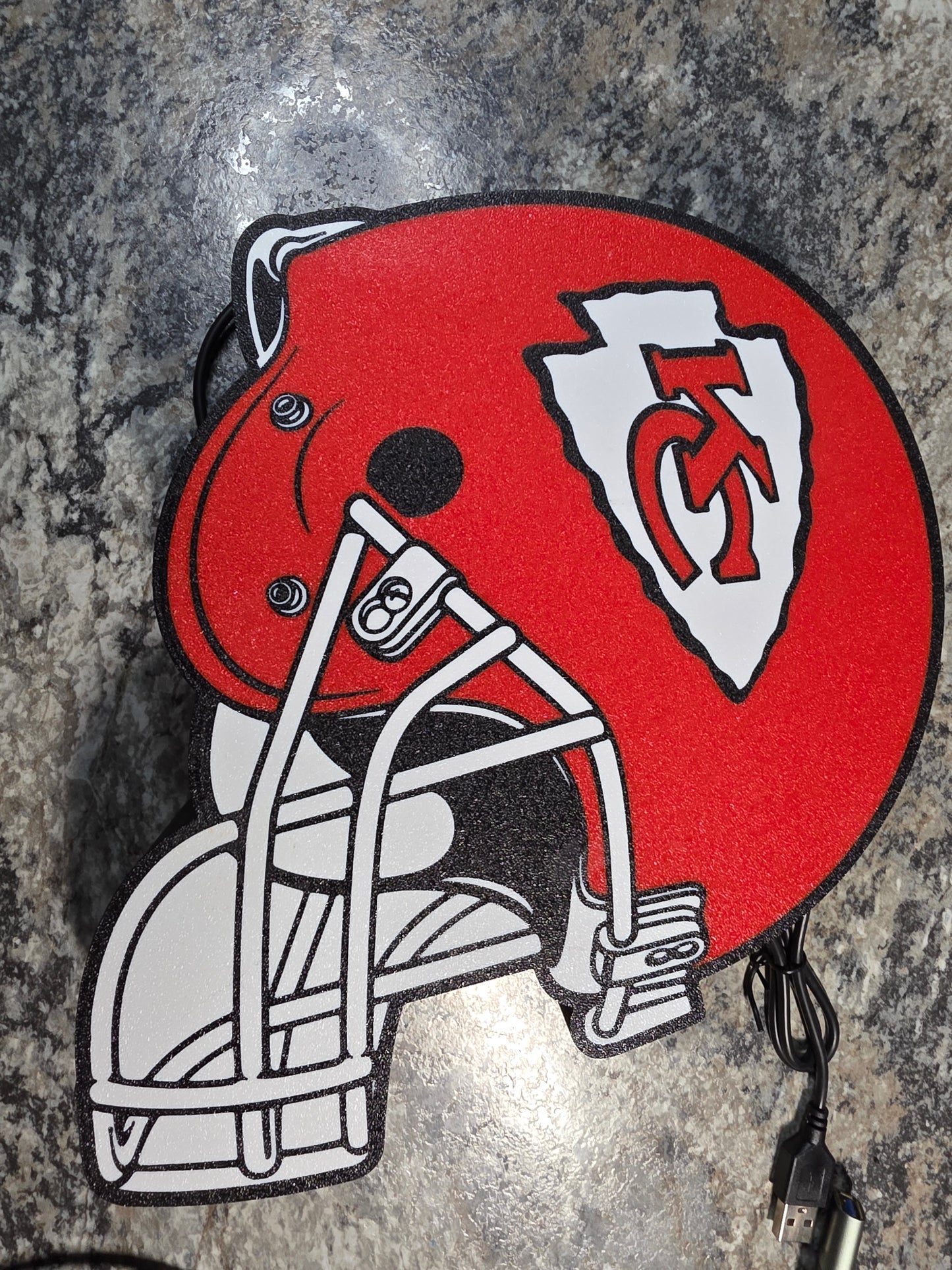 KC Chiefs LED Sign