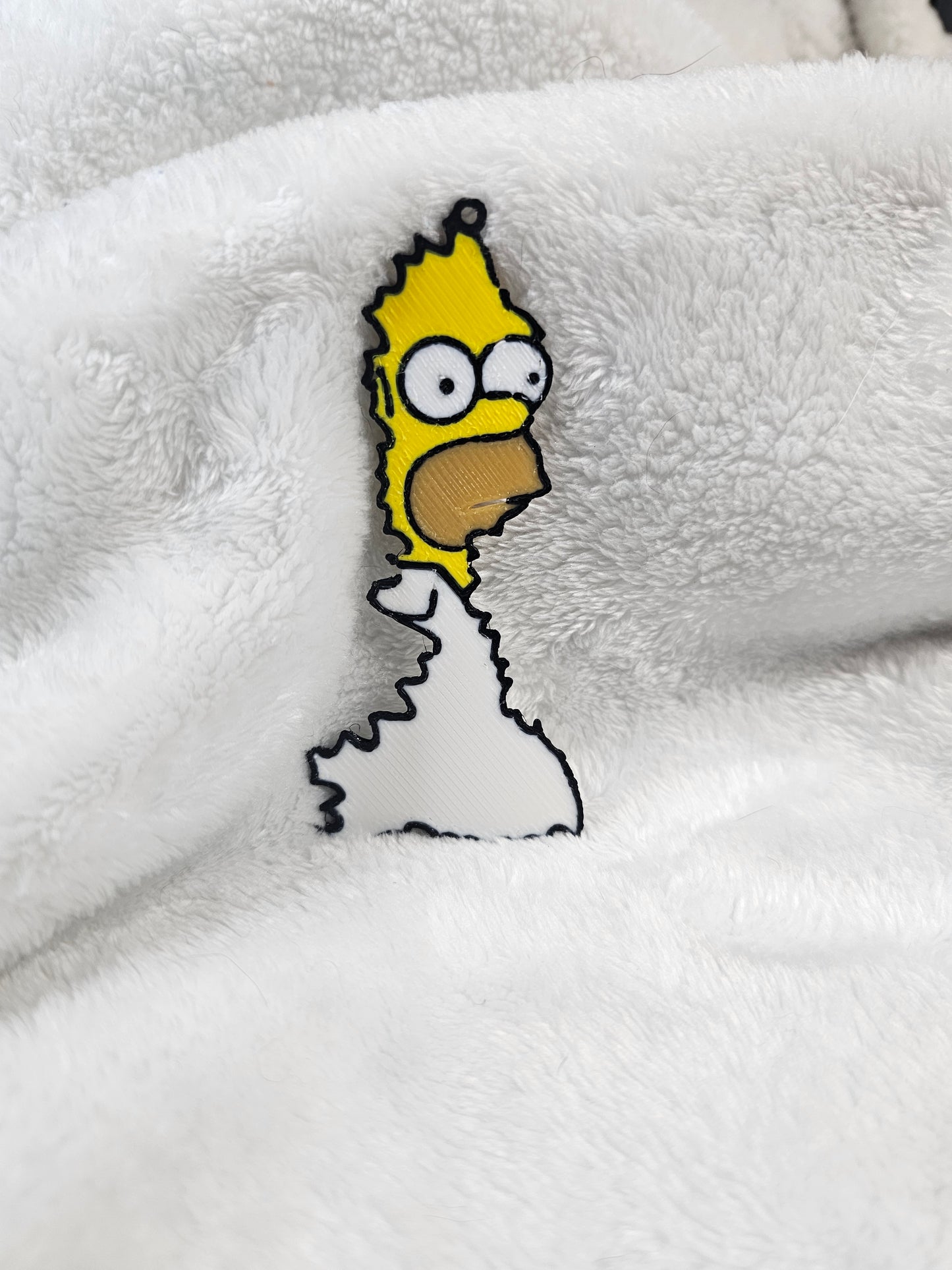 Homer Simpson Christmas ornament