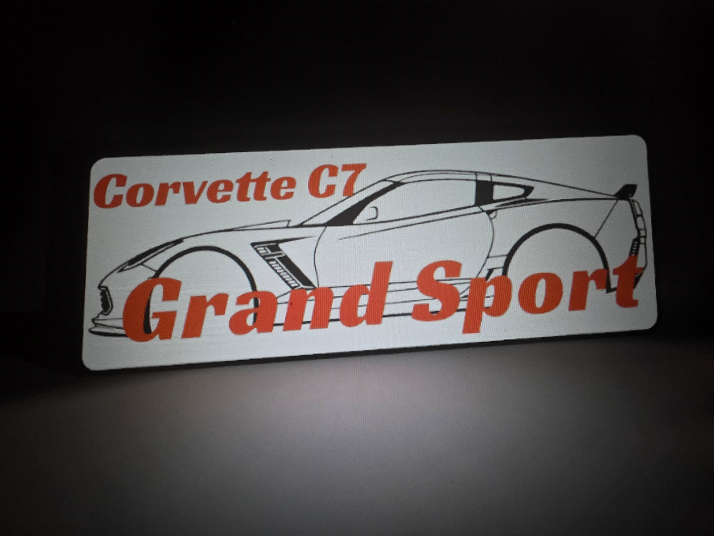 Corvette C7 Grand Sport LED Sign