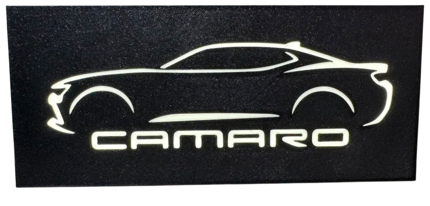 5th gen Camero silhouette LED light