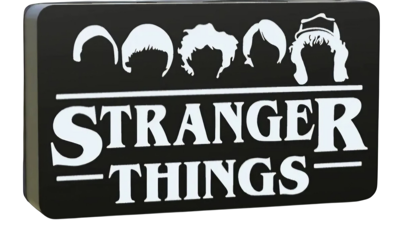 Stranger Things Head shot LED sign