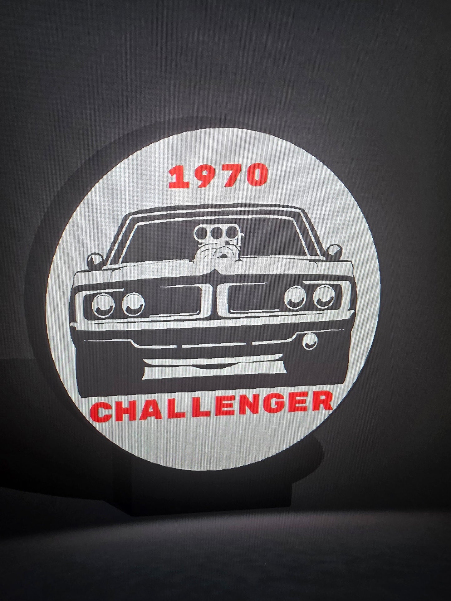 70's Charger Front Round