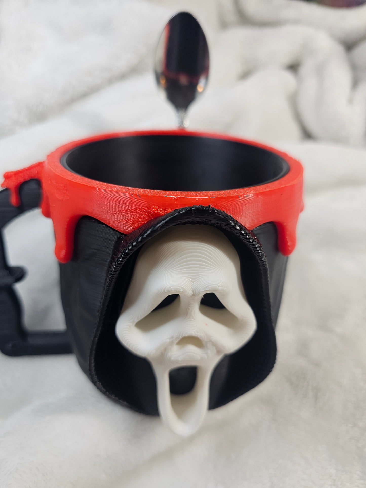 Ghost Face Ice-cream pint holder