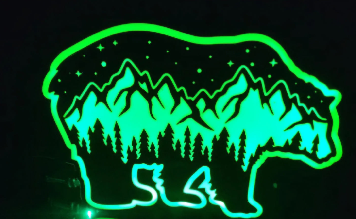 Bear Mountain night LED light