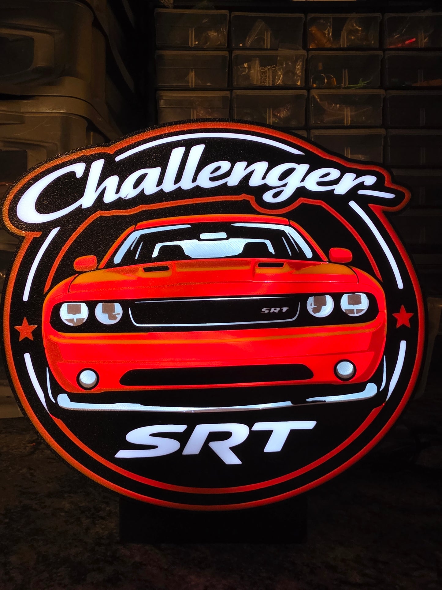Challenger LED sign