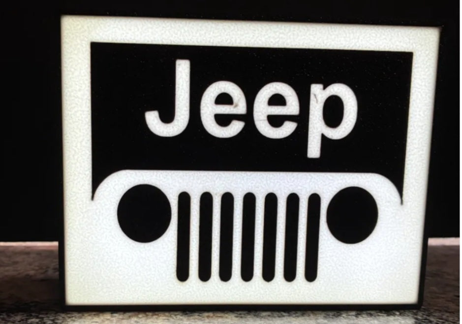 Jeep LED sign