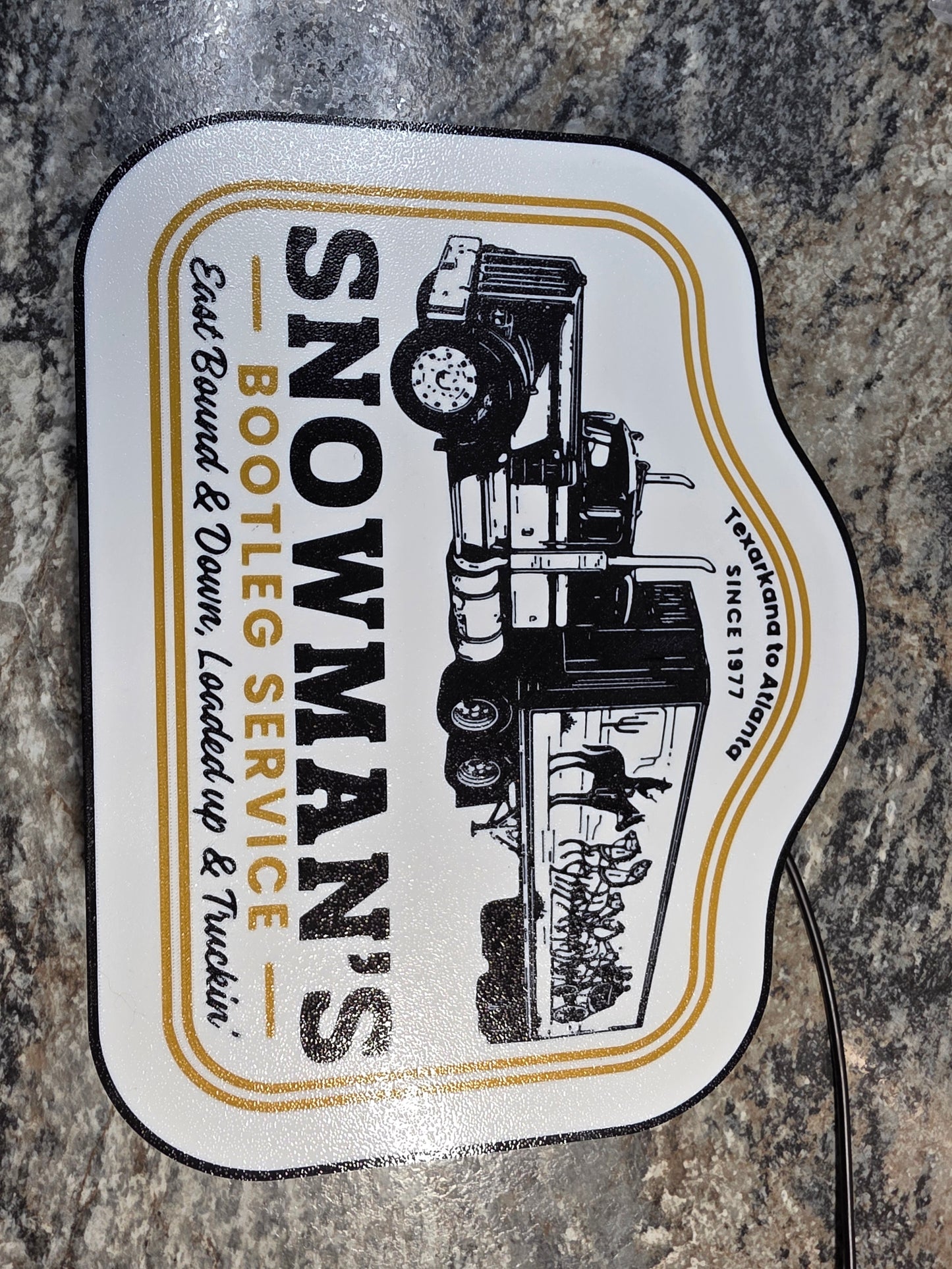 Snowman bootleg LED Sign