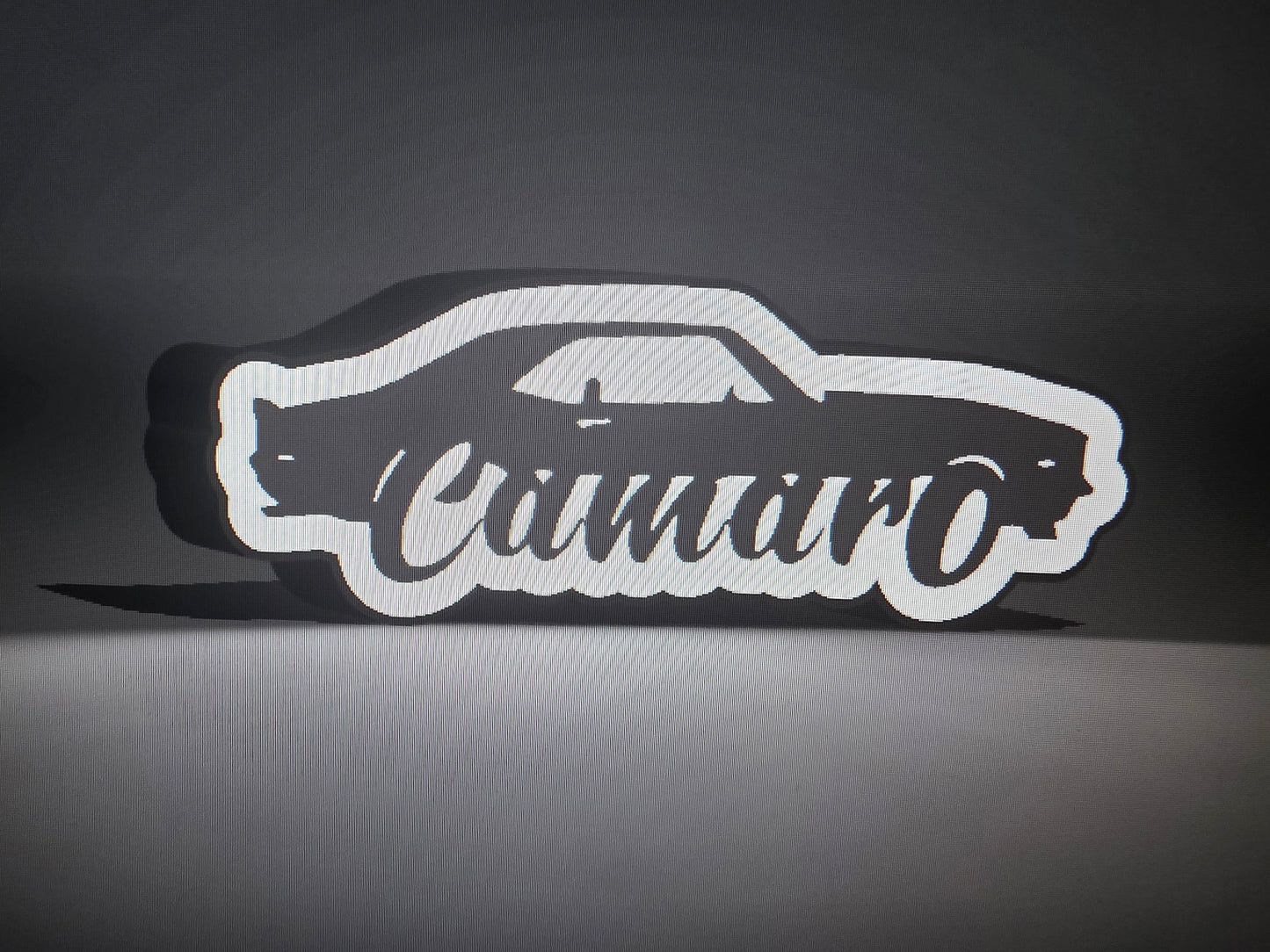 Camaro Outline 2nd gen