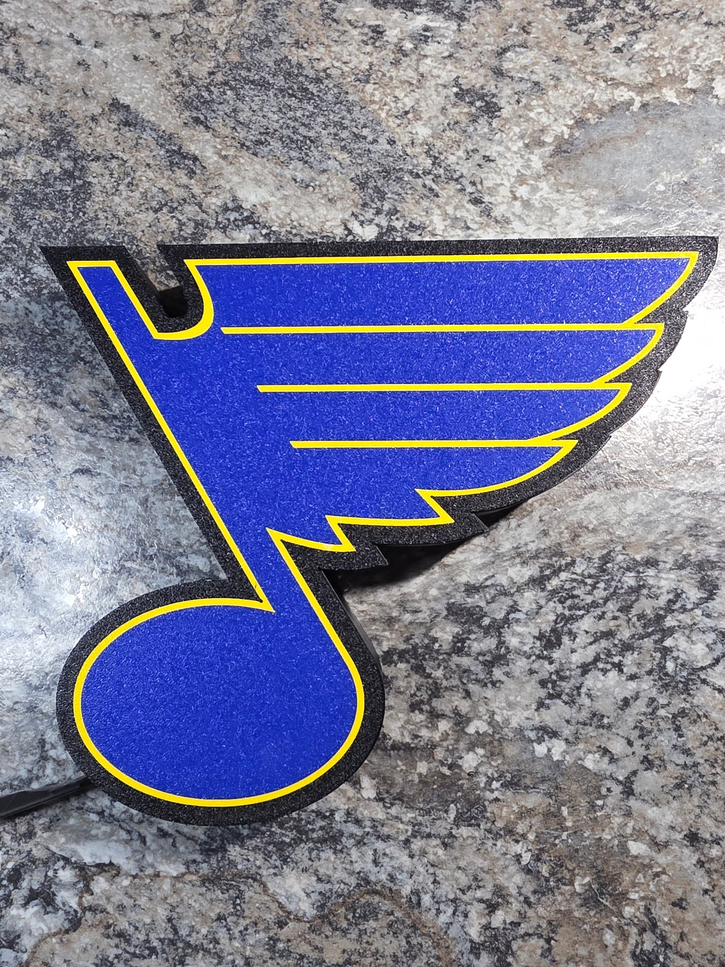 Blues note LED light