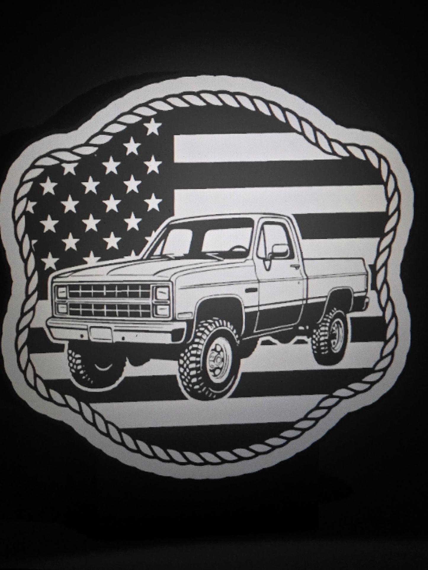 Square Body LED sign