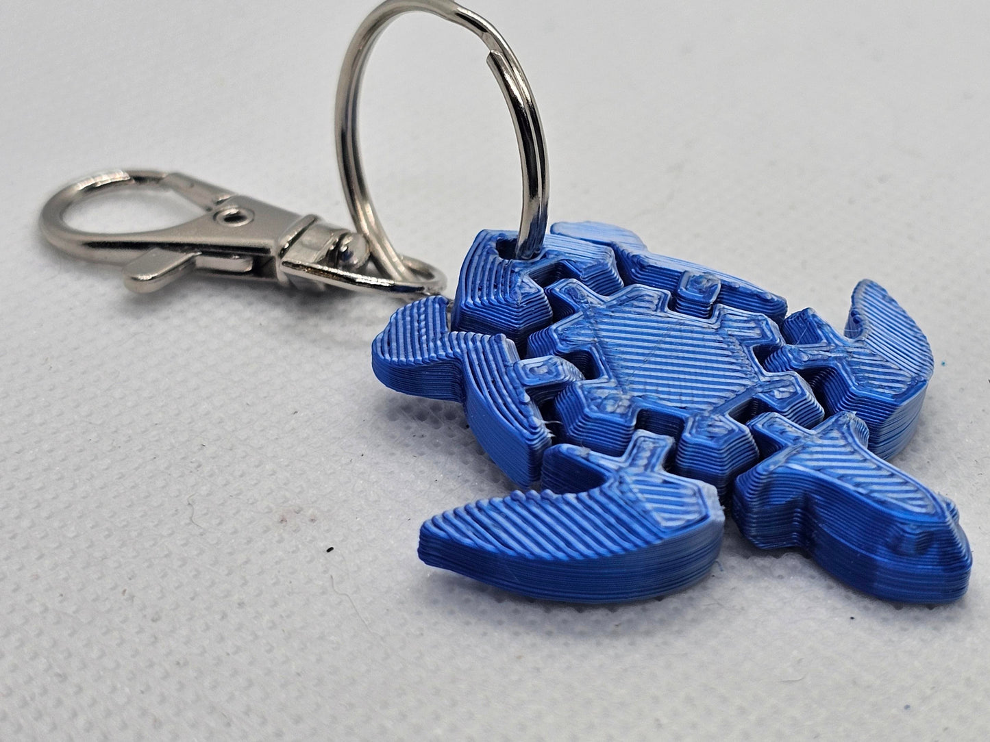 Articulated Turtle keychain