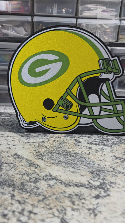 Green Bay Packers helmet LED light