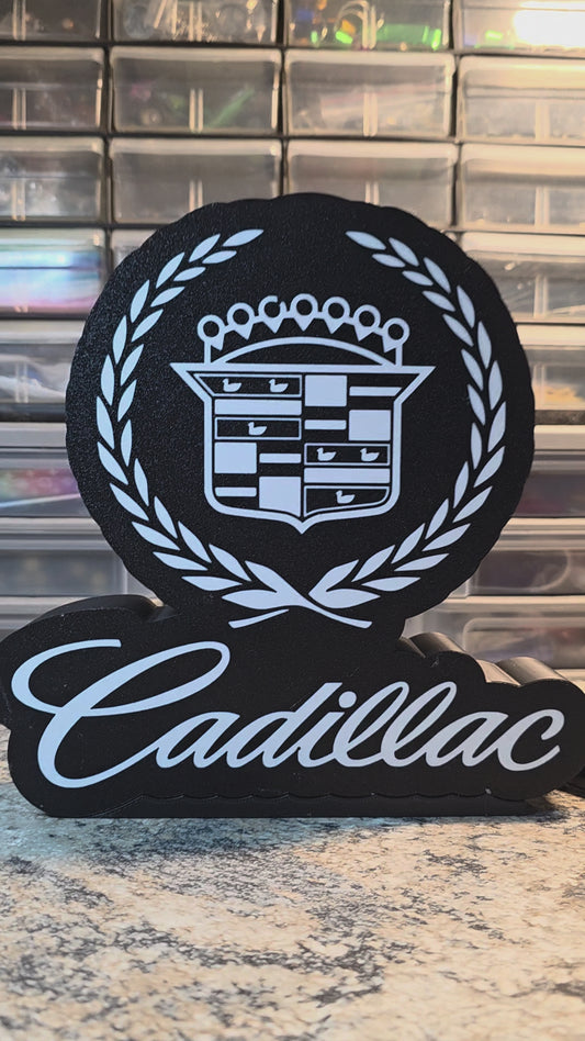 Cadillac LED sign