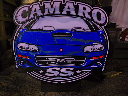 Camaro Front end view LED sign