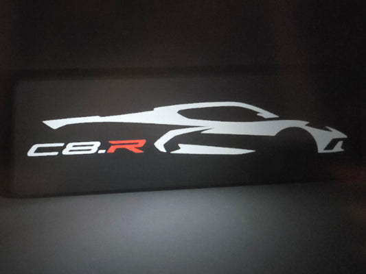 Corvette C8.R LED Sign