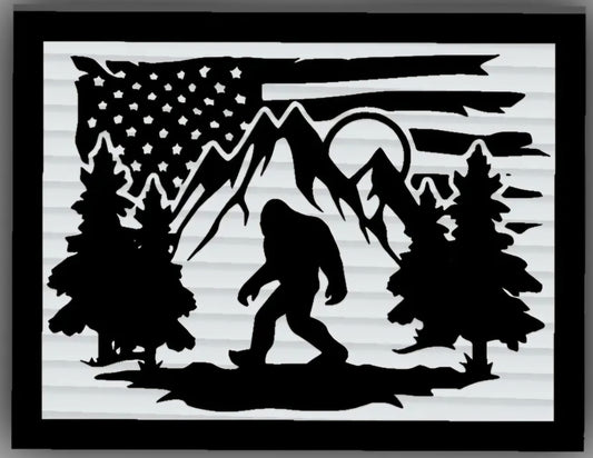 Bigfoot America LED Lighted sign