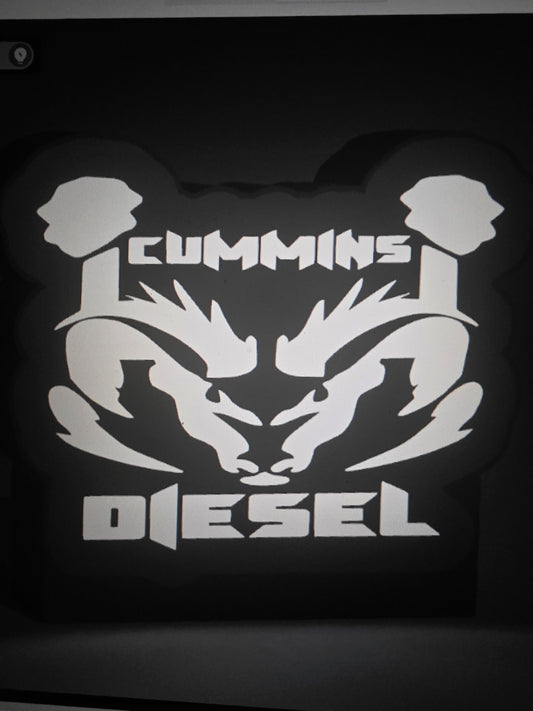 Cummings Diesel LED sign