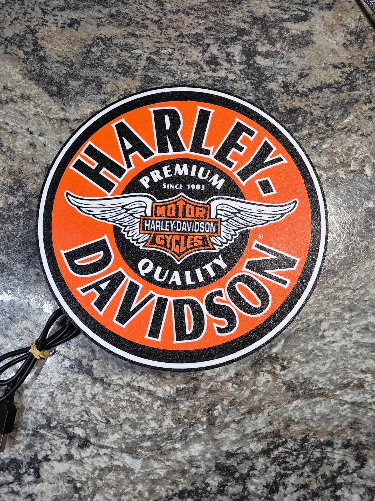 Harley Davidson LED Round Light