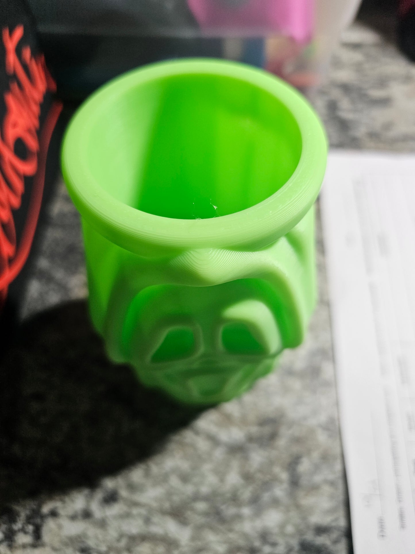 Ghost Face skinny can sleeve