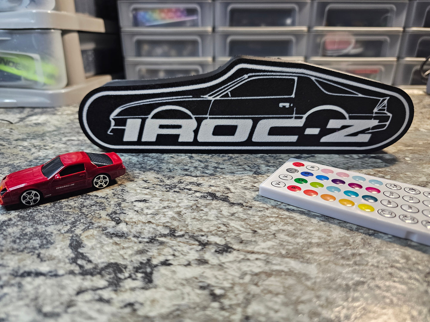 Iroc Z shaped LED light