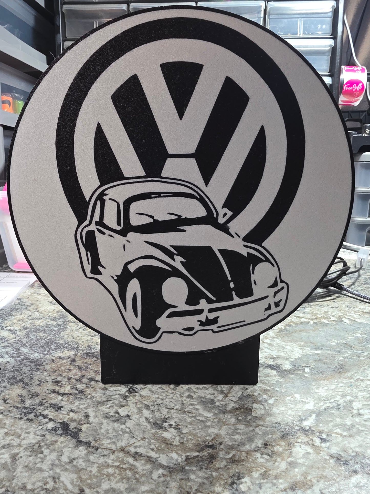 VW Bug LED sign