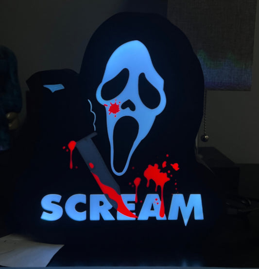 Ghost Face Light with remote