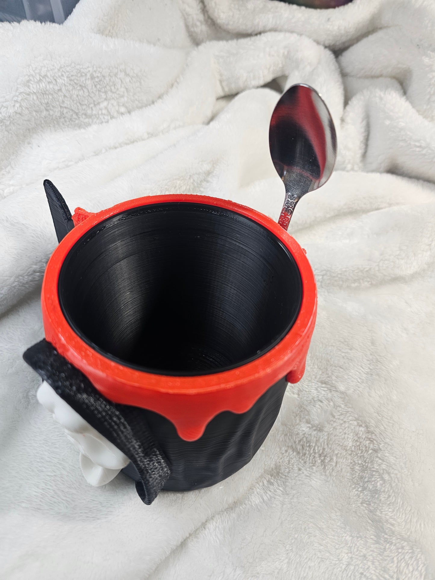 Ghost Face Ice-cream pint holder