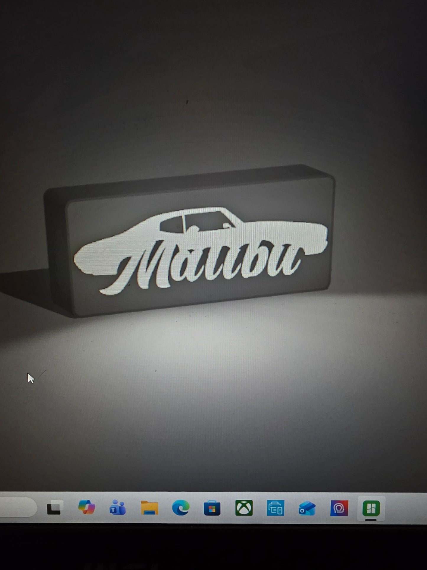 Chevy Malibu LED sign