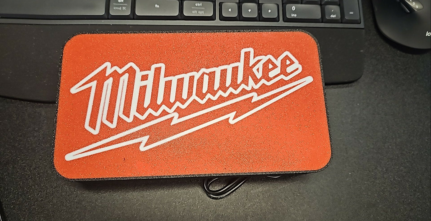 Milwaukee LED lighted sign