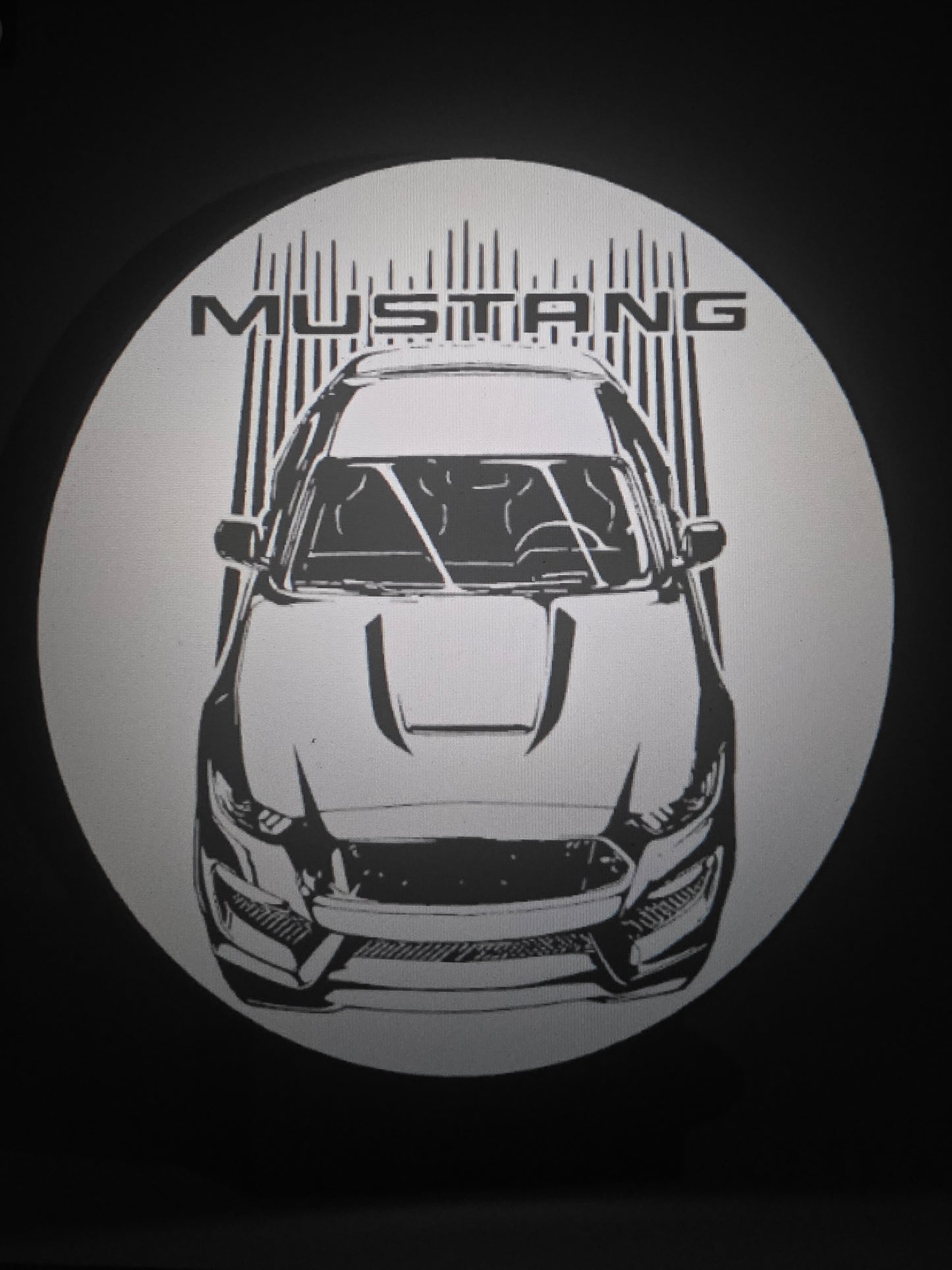 Mustang LED sign