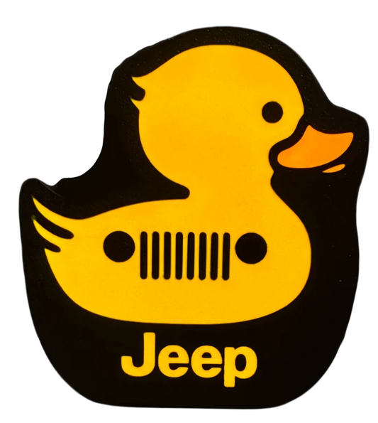 Duck Jeep LED sign