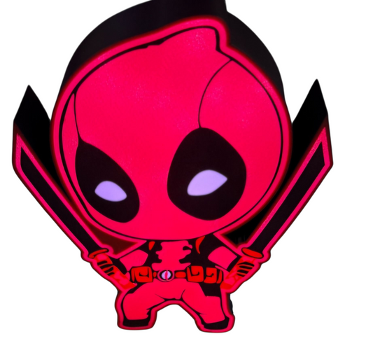 Deadpool attack LED light