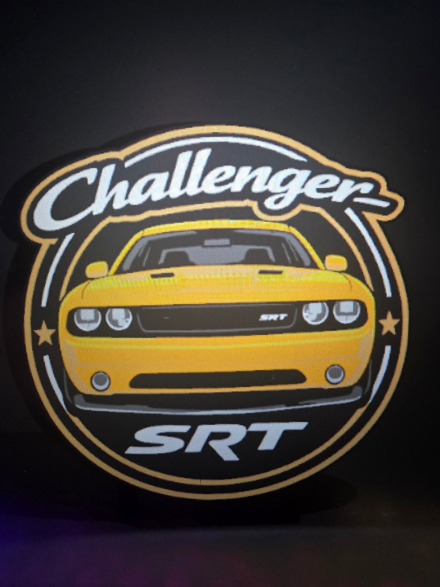 Challenger LED sign