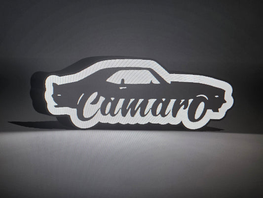 Camaro Outline 2nd gen