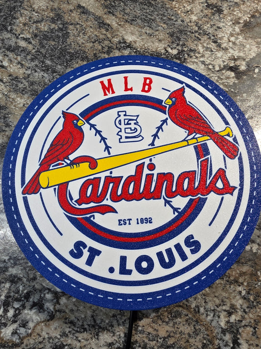 Cardinals baseball LED sign