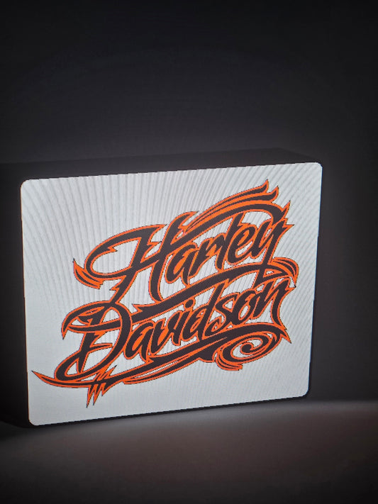 Harley Davidson Script LED sign