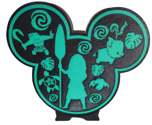 Disney princess Moana LED light